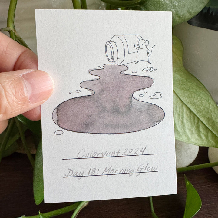 Happy Inkcident Ink Swatch Card