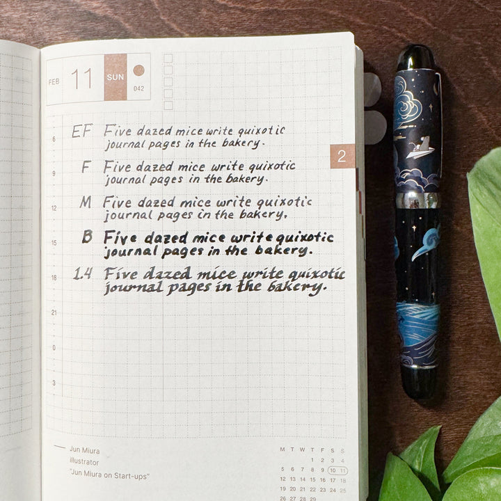 Moonlit Voyage | The Paper Mouse x Opus 88 Mini Fountain Pen