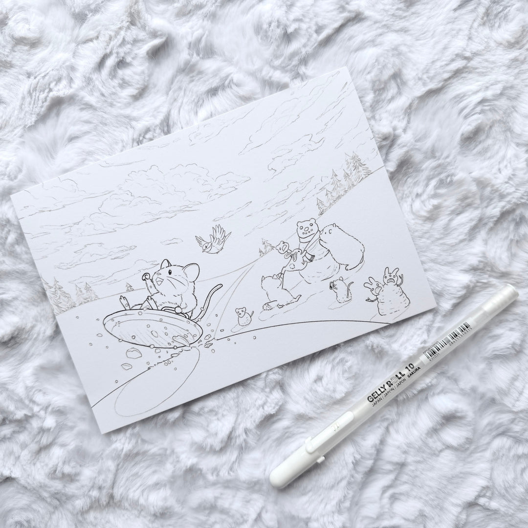 The Paper Mouse Cloud Dancer Bundle