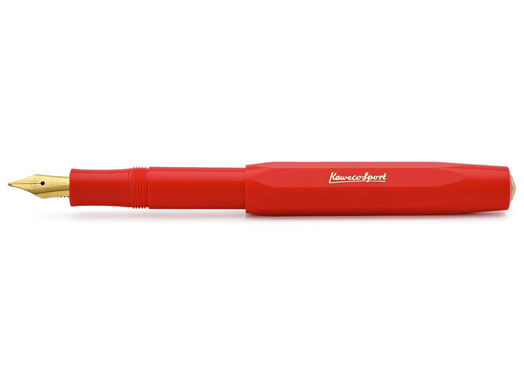 Classic Sport Fountain Pen | Red | Fine Nib