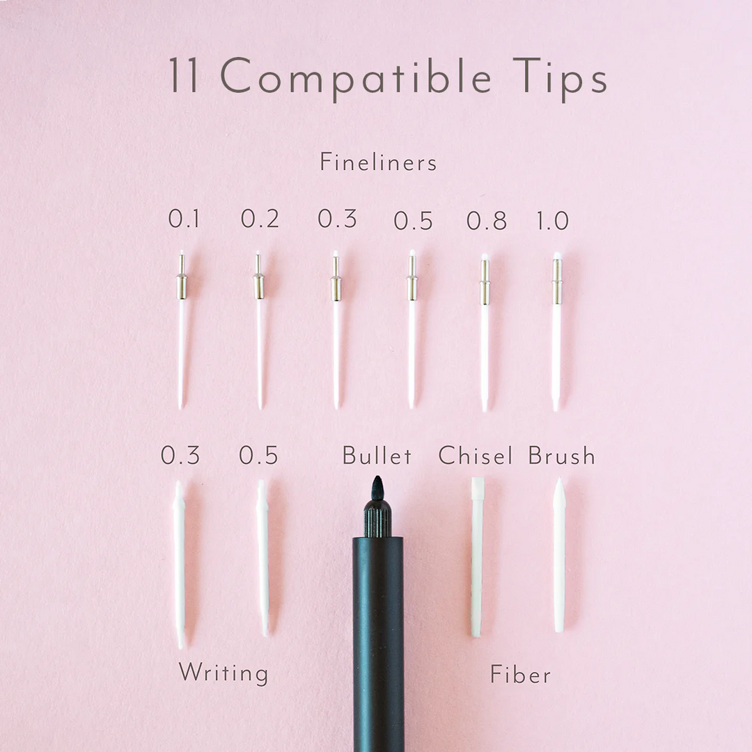 Lumos Mini Refillable Multi-Tip Pen | Wild Cherry Limited Edition