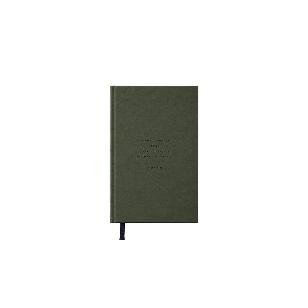 2027 ALVA Annual Journal Planner | Dark Green