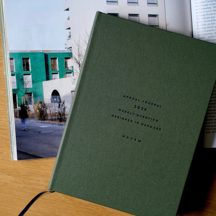 2027 ALVA Annual Journal Planner | Dark Green