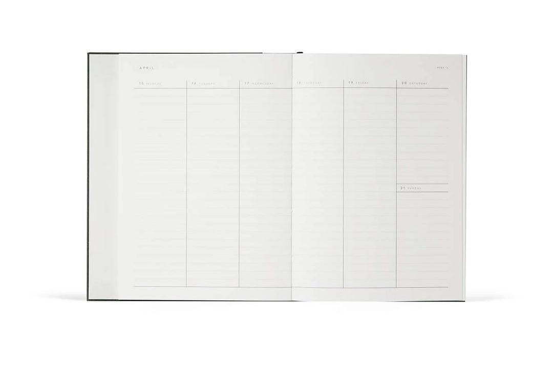 2026 ALVA Annual Journal Planner | Dark Red