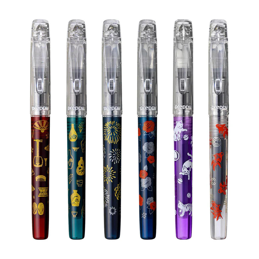 Preppy Wa Modern Maki-e 3rd Edition Fountain Pen | Geisha no Kodogu