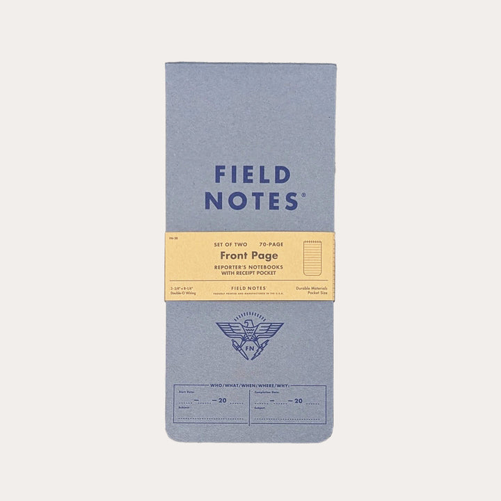 Front Page Reporter's Notebook | Set of 2