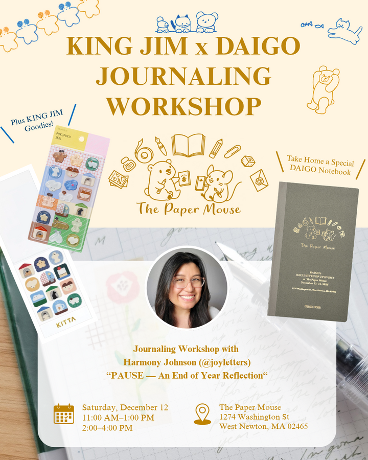 Journaling Meetup: PAUSE — An End of Year Reflection