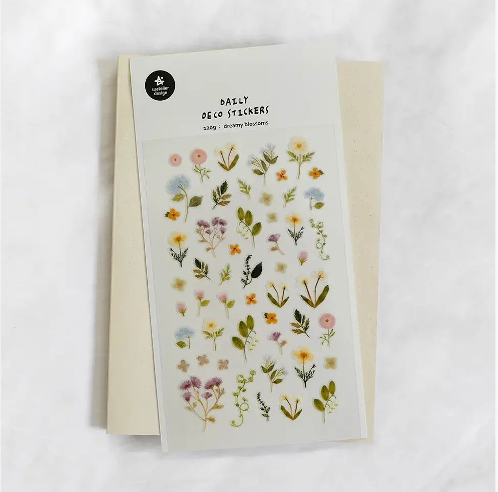 Suatelier Dreamy Blossom Stickers Set
