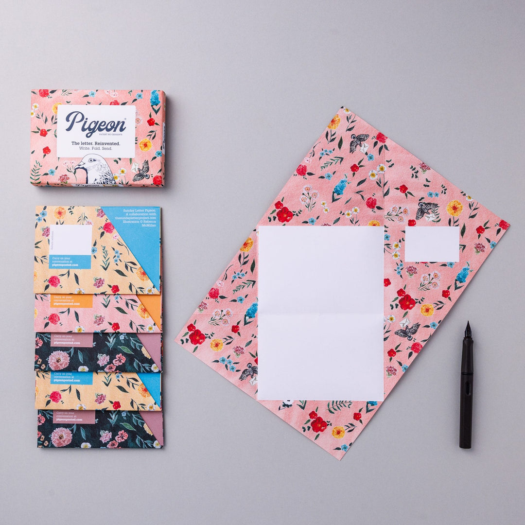 Sunday Letter Pigeons Folded Origami Lettering Set