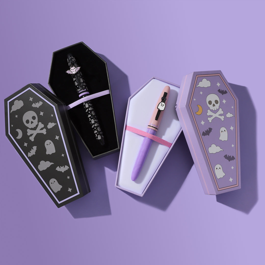 Esterbrook x Sweet Kawaii Design Estie Fountain Pen | Sweetly Haunted with Bat | Limited Edition