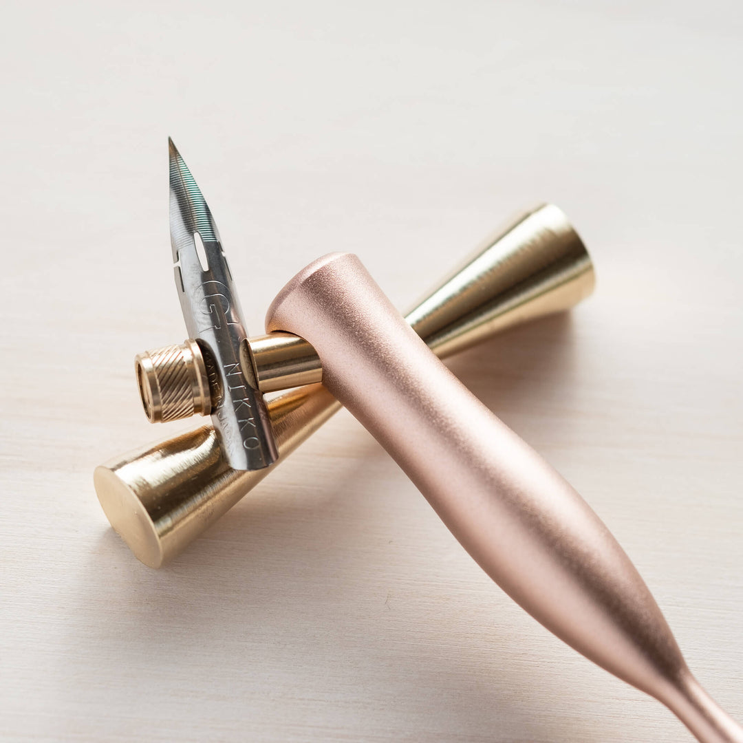 Butterfly Brass Pen Rest