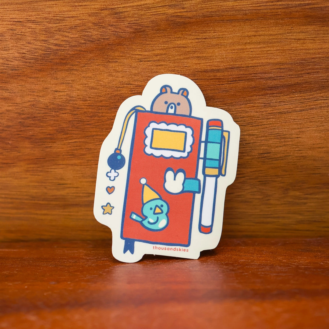 Weekly Journal | Holographic Vinyl Sticker