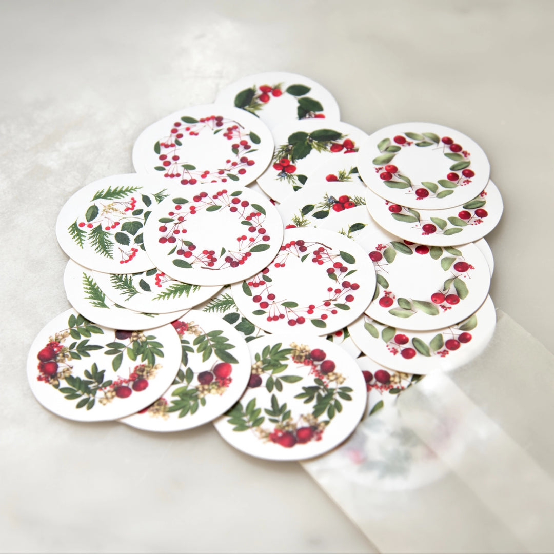Holiday Weath Stickers Set