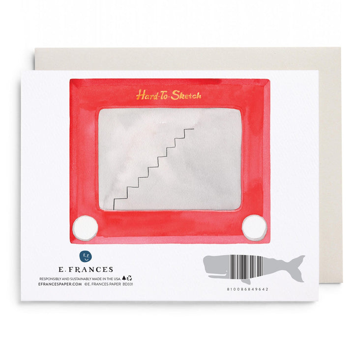 Hard To Sketch | Greeting Card