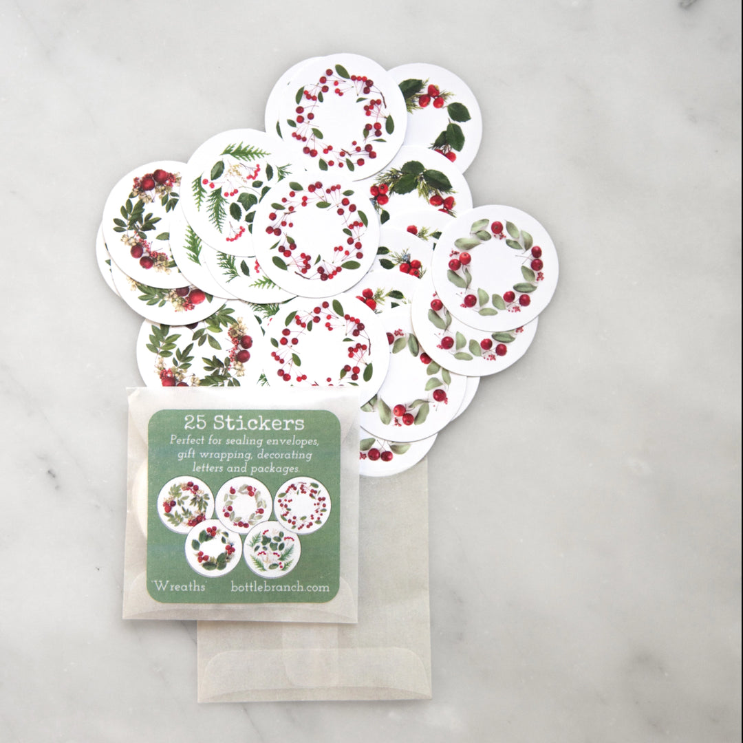 Holiday Weath Stickers Set