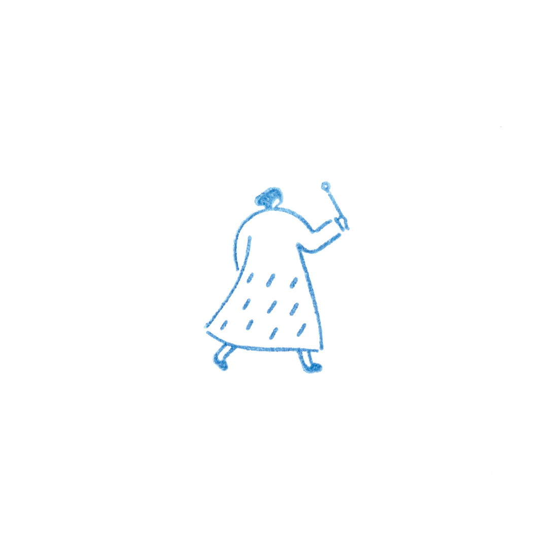 Girl Crystal Clarity Stamp | Hitotoki Kori Jirushi Series