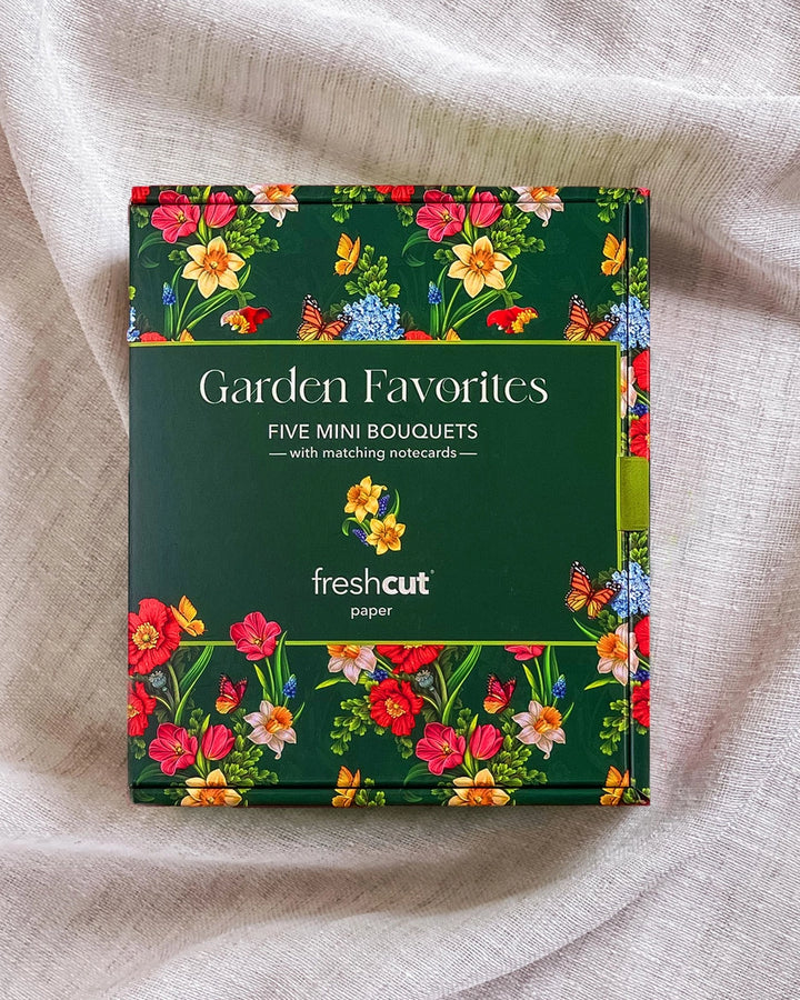 Garden Favorites Mini Pop-Up Cards | Assorted 5 Card Set
