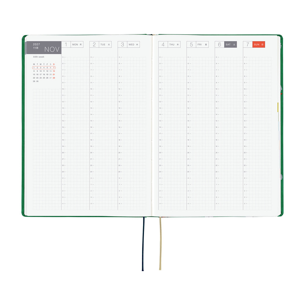 Hobonichi Techo 2026 A5 HON Planner | Bow & Tie: Sheep Sheep Sheep | English