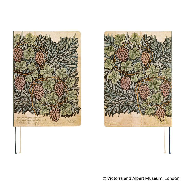 Hobonichi Techo 2026 A5 HON Planner | V&A Series: Vine | English