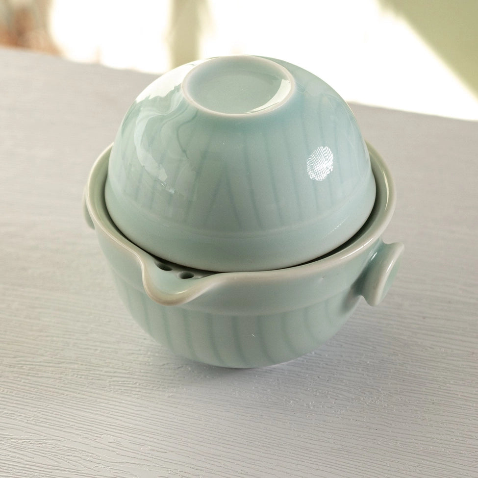 Koi Fish Creative Kung Fu Tea Pot Set