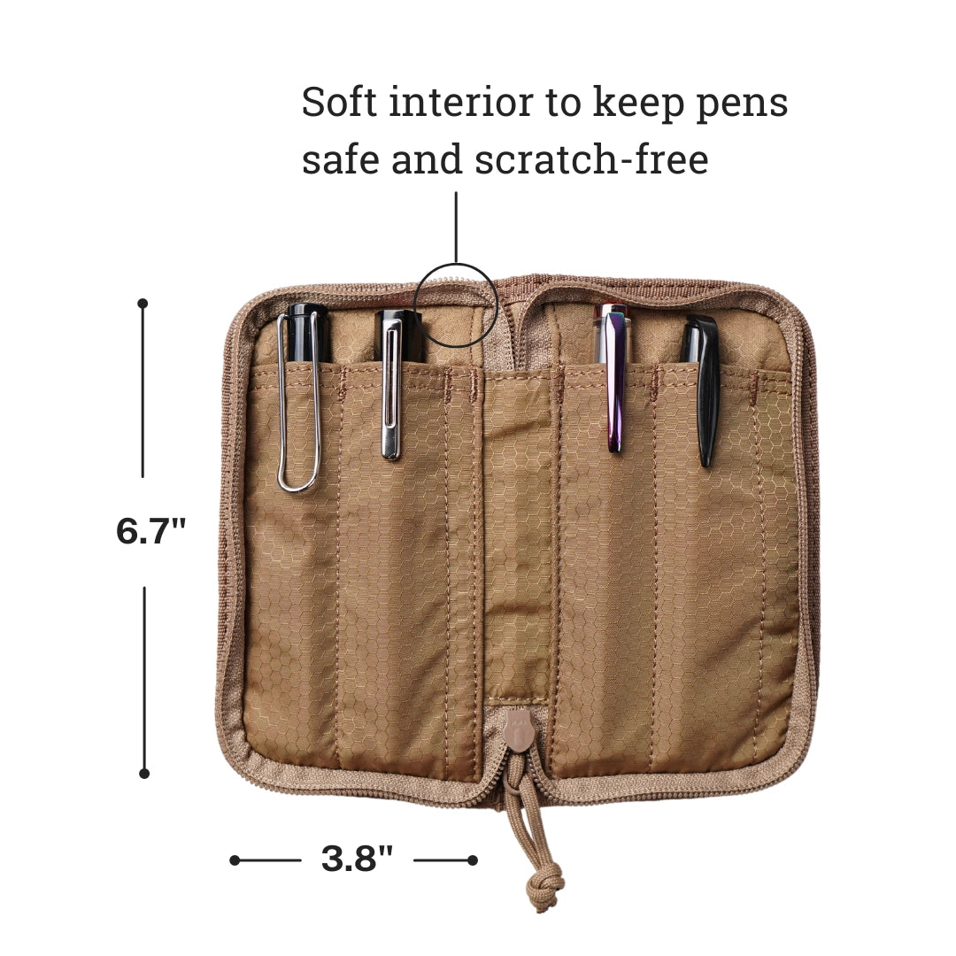 Quattro Canvas Pen Holder | Navy