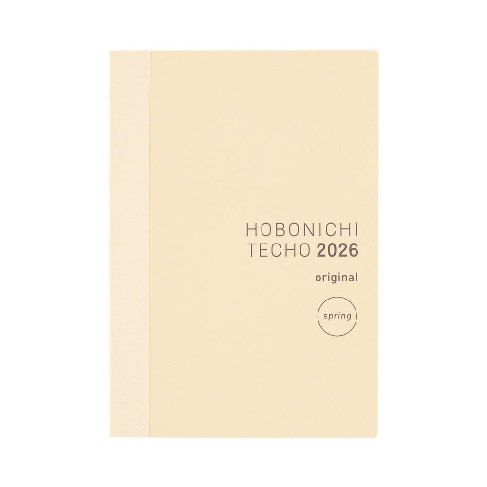 Hobonichi Techo 2026 A6 Original Planner | Spring Monday Start | Japanese Book Only