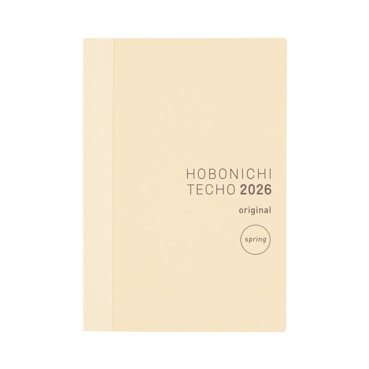 Hobonichi Techo 2026 A6 Original Planner | Spring Monday Start | Japanese Book Only
