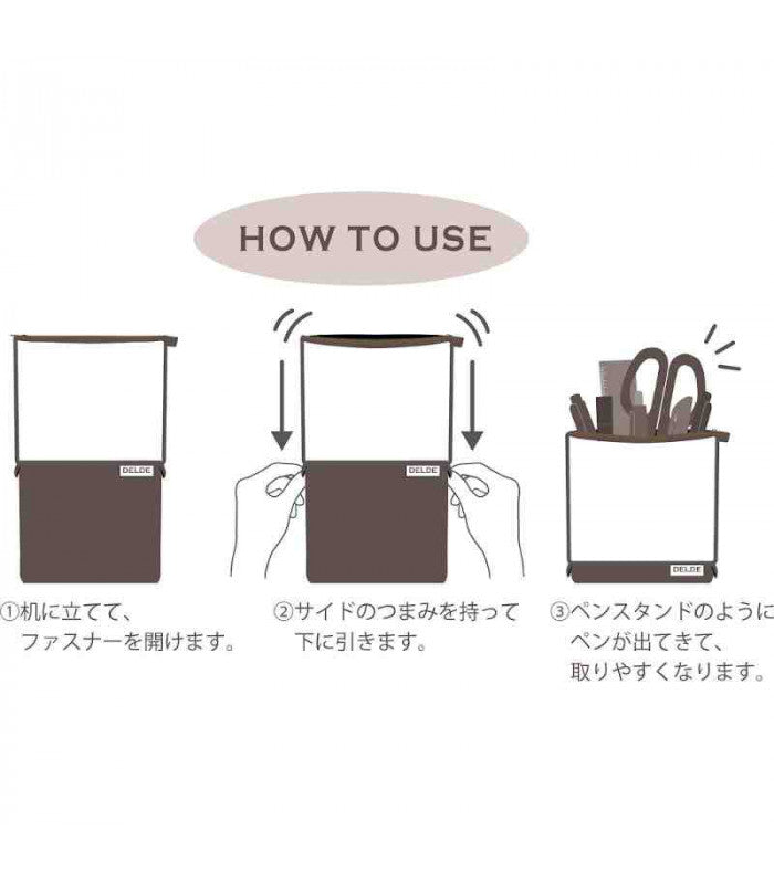 Delde Slide Pen Pouch