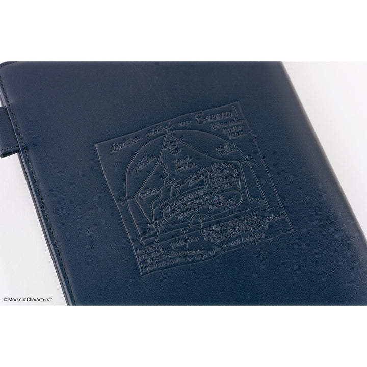 Hobonichi 5-Year A5 Techo Book Cover | Moomin: Written Memories [Large 5-Year Techo]