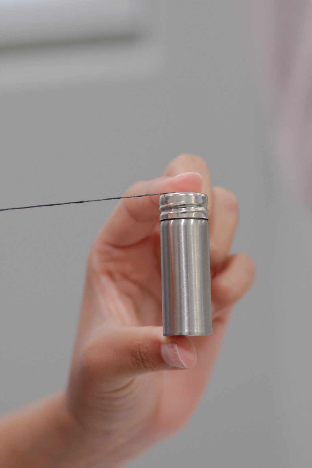 Charcoal Floss with Steel Holder