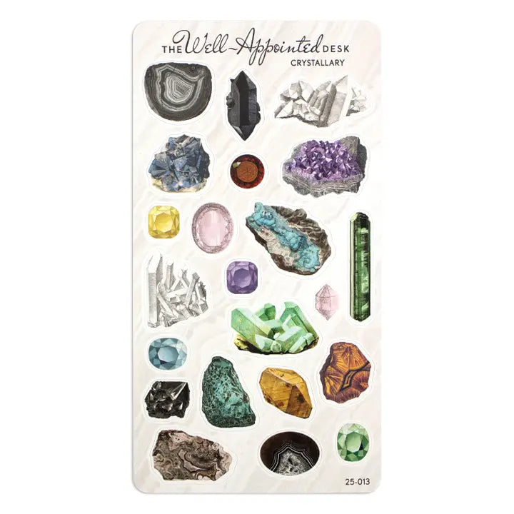 Crystallary Sticker Sheet