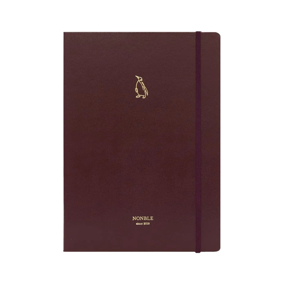 Nonble Plain Notebook | Red