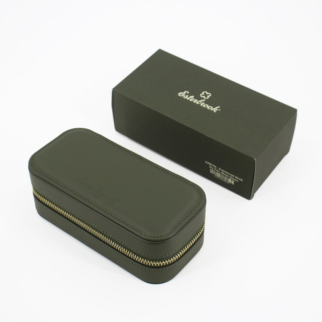 Six Pen NOOK | Moss Green