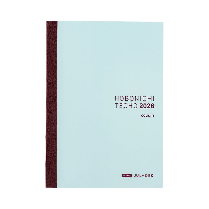 Hobonichi Techo 2026 A5 Cousin Avec Planner | Half Year July Start | Japanese
