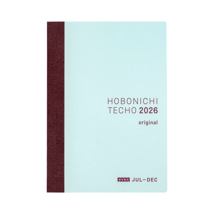 Hobonichi Techo 2026 A6 Original Avec Planner | Half-Year July Start | Japanese