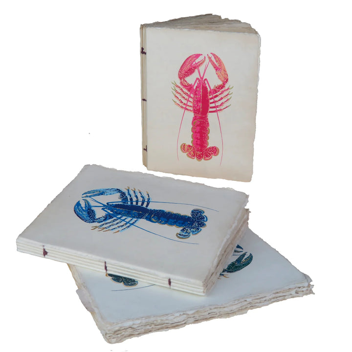 Red Lobster Parchment Paper A5 Notebook