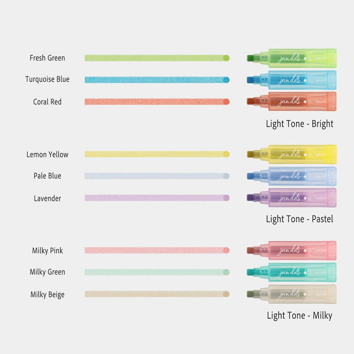 Join Dots Connecting Marker | 9 Color Set