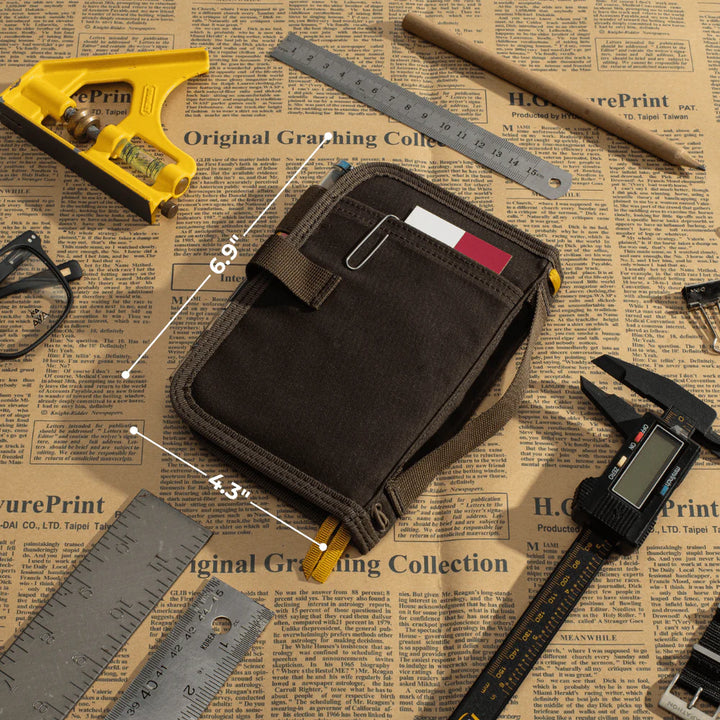Canvas Cover Mini Field Journal | Brown