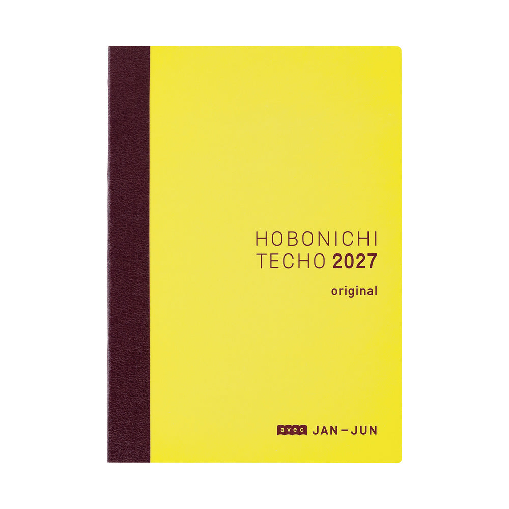 Hobonichi Techo 2027 A6 Original Avec Planner | Book Only | Japanese