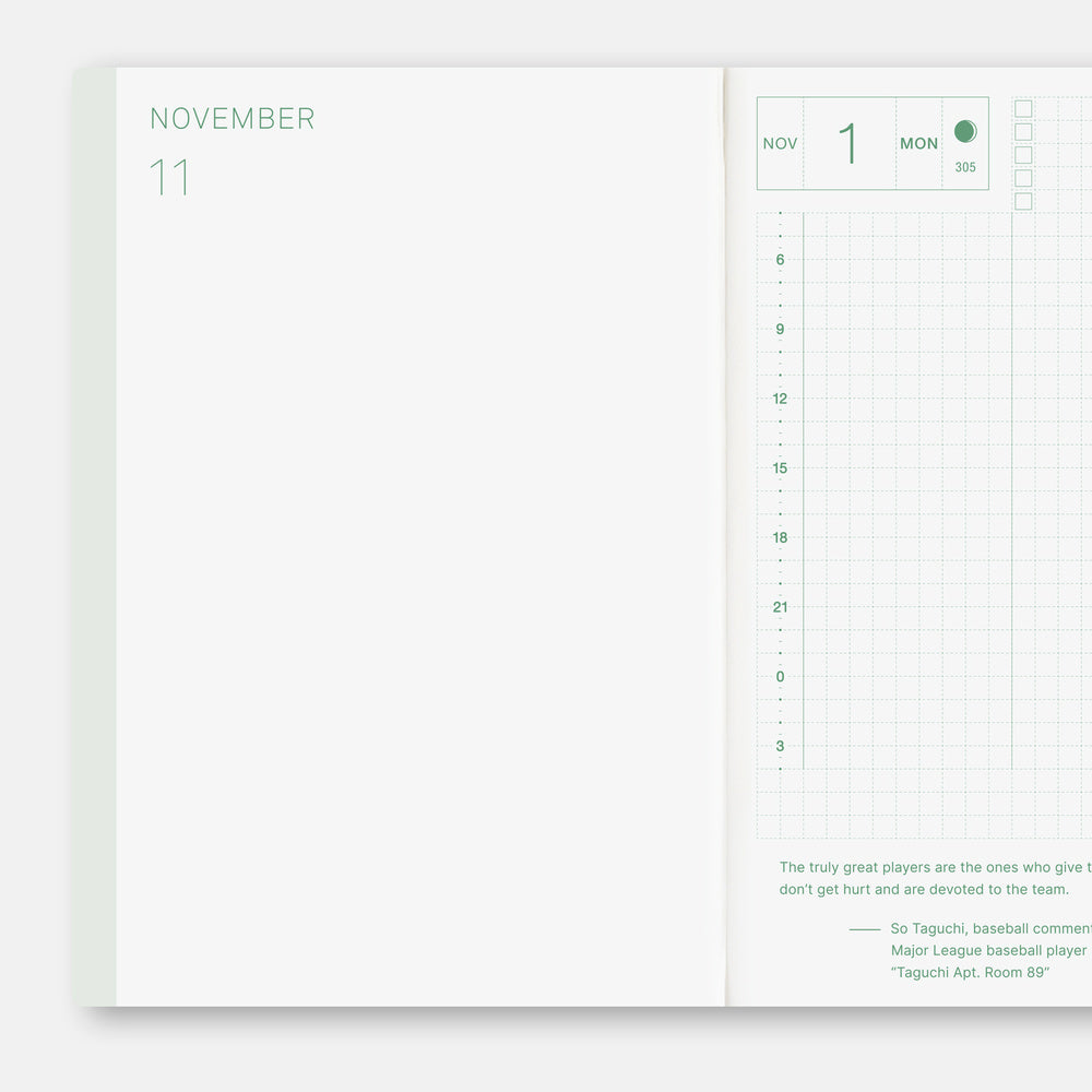 Hobonichi Techo 2027 A6 Original Planner | Book Only | English
