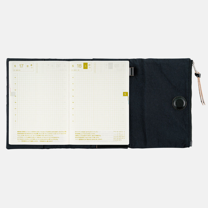 Hobonichi Techo A6 Original Cover | Tragen (Black)