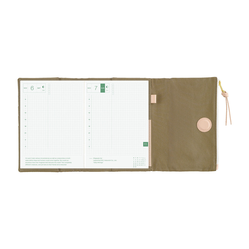 Hobonichi Techo A6 Original Cover | Tragen: Bitter Plaid