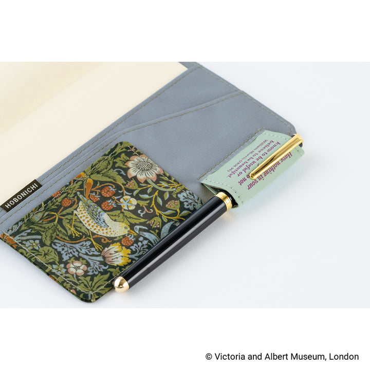 Hobonichi Techo A6 Original Cover | V&A Series: Strawberry Thief