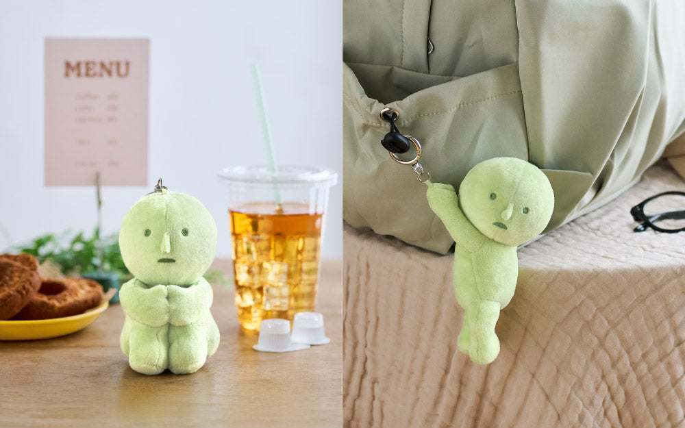 Smiski Plush Keychain | Hanging On