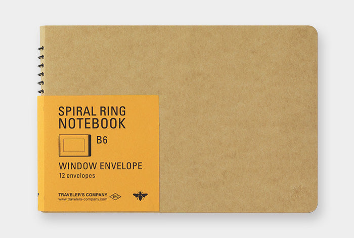 TRC SPIRAL RING NOTEBOOK | Window Envelope