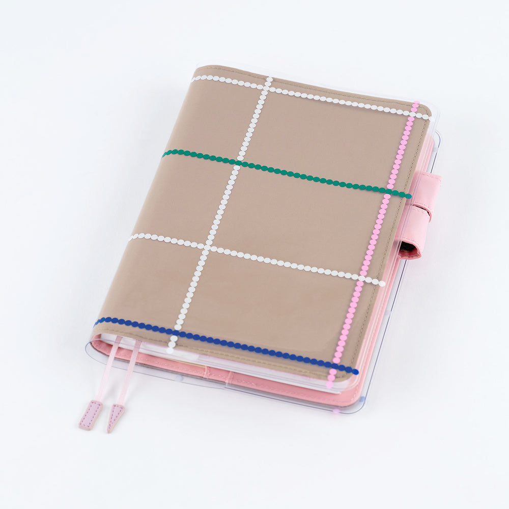 Cover on Cover for A5 Size | Yoshie Watanabe: Dotted Plaid