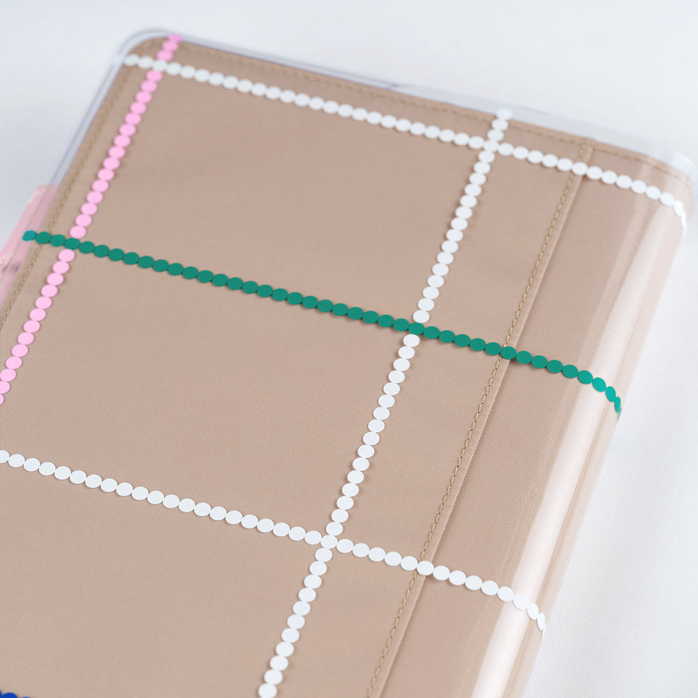 Cover on Cover for A5 Size | Yoshie Watanabe: Dotted Plaid