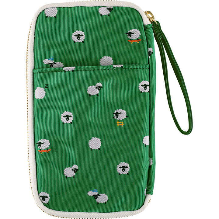 Hobonichi Small Drawer Pouch | Bow & Tie: Sheep Sheep Sheep