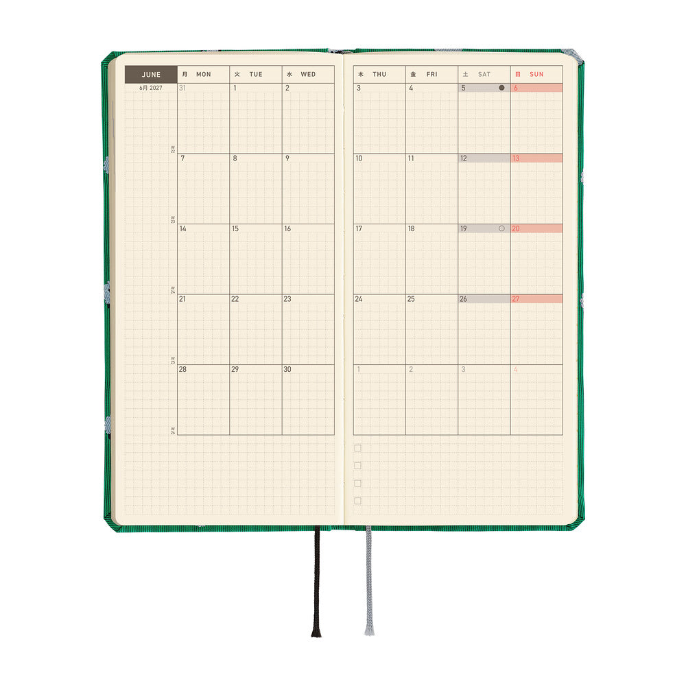 Hobonichi Techo 2027 Weeks MEGA Planner | Bow & Tie: Sheep Sheep Sheep | English