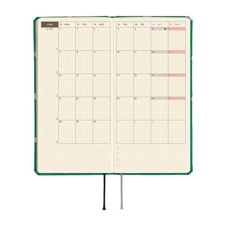 Hobonichi Techo 2027 Weeks MEGA Planner | Bow & Tie: Sheep Sheep Sheep | English